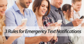 Mass texting service