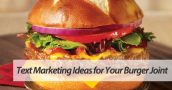 text marketing for fast food chains
