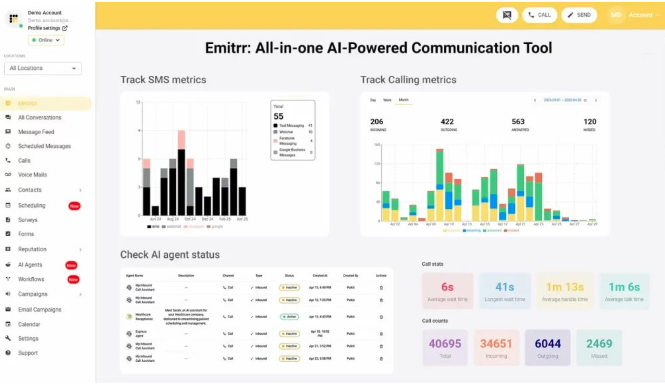 Emitrr Text Message Platform