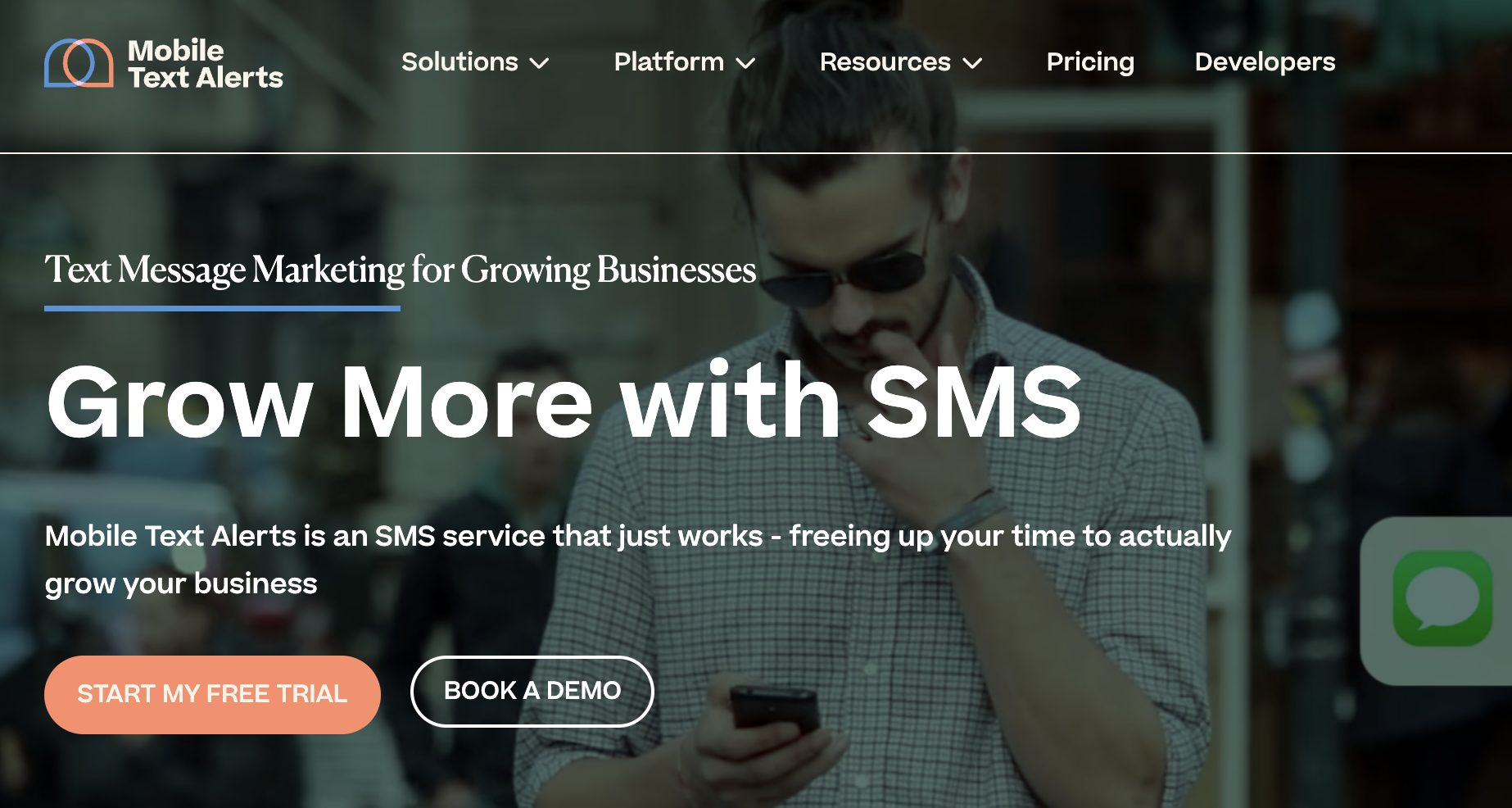 mobile text alerts sms platform