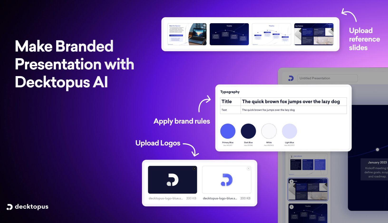 Decktopus Automation Platform for Marketing Agencies