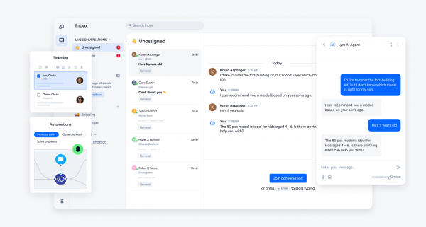 Tidio customer engagement automation platform