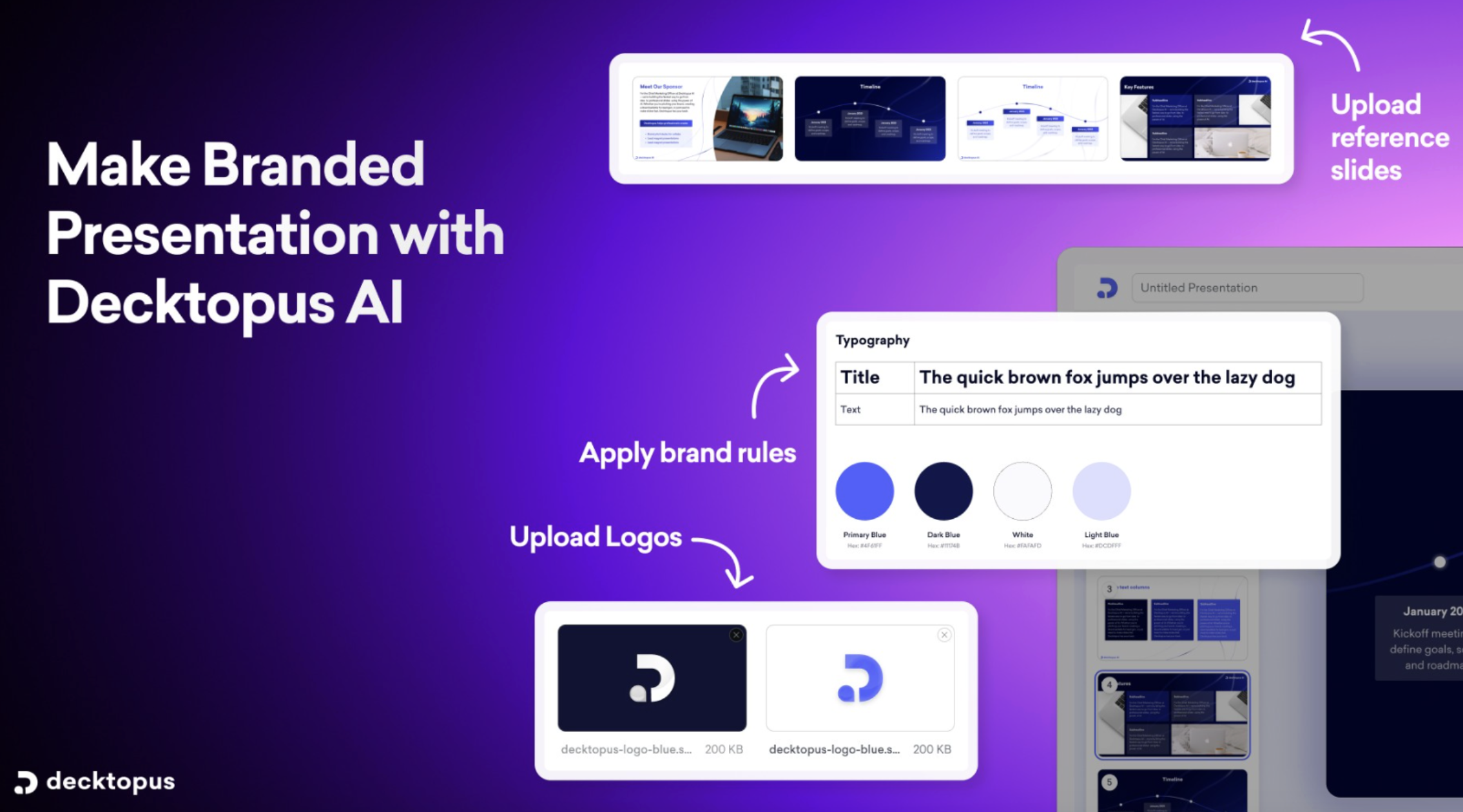 Decktopus Automated Marketing Platfotm