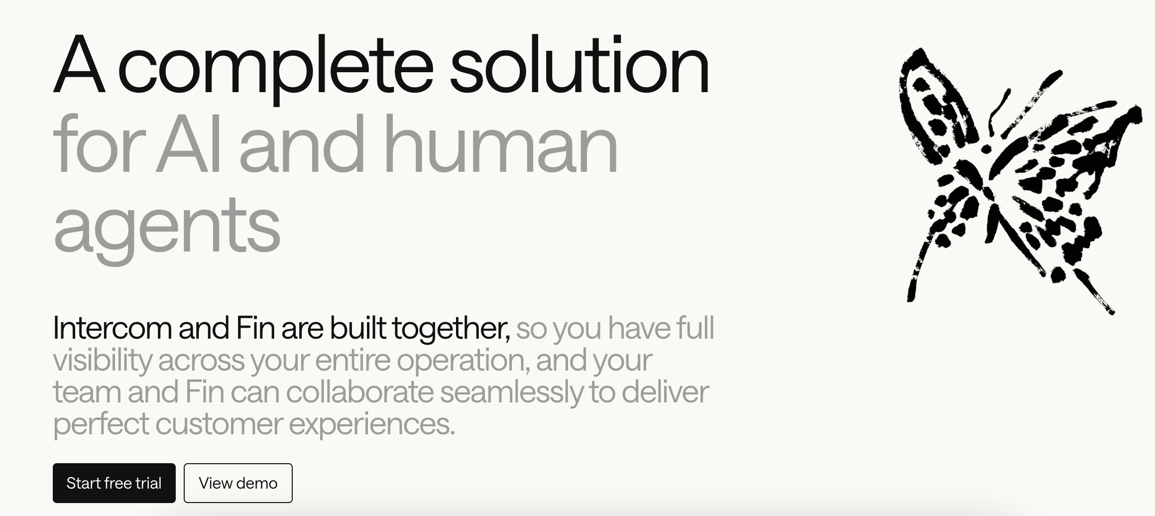 Screenshot of Intercom - One of the Best SMS Platforms for Customer Service in 2026