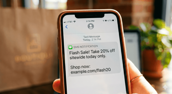 SMS Template for Ecommerce and Retail