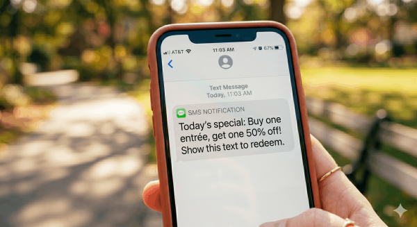 Text Message Template for Restaurants