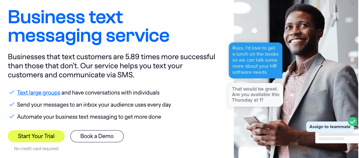SimpleTexting SMS Deliverability