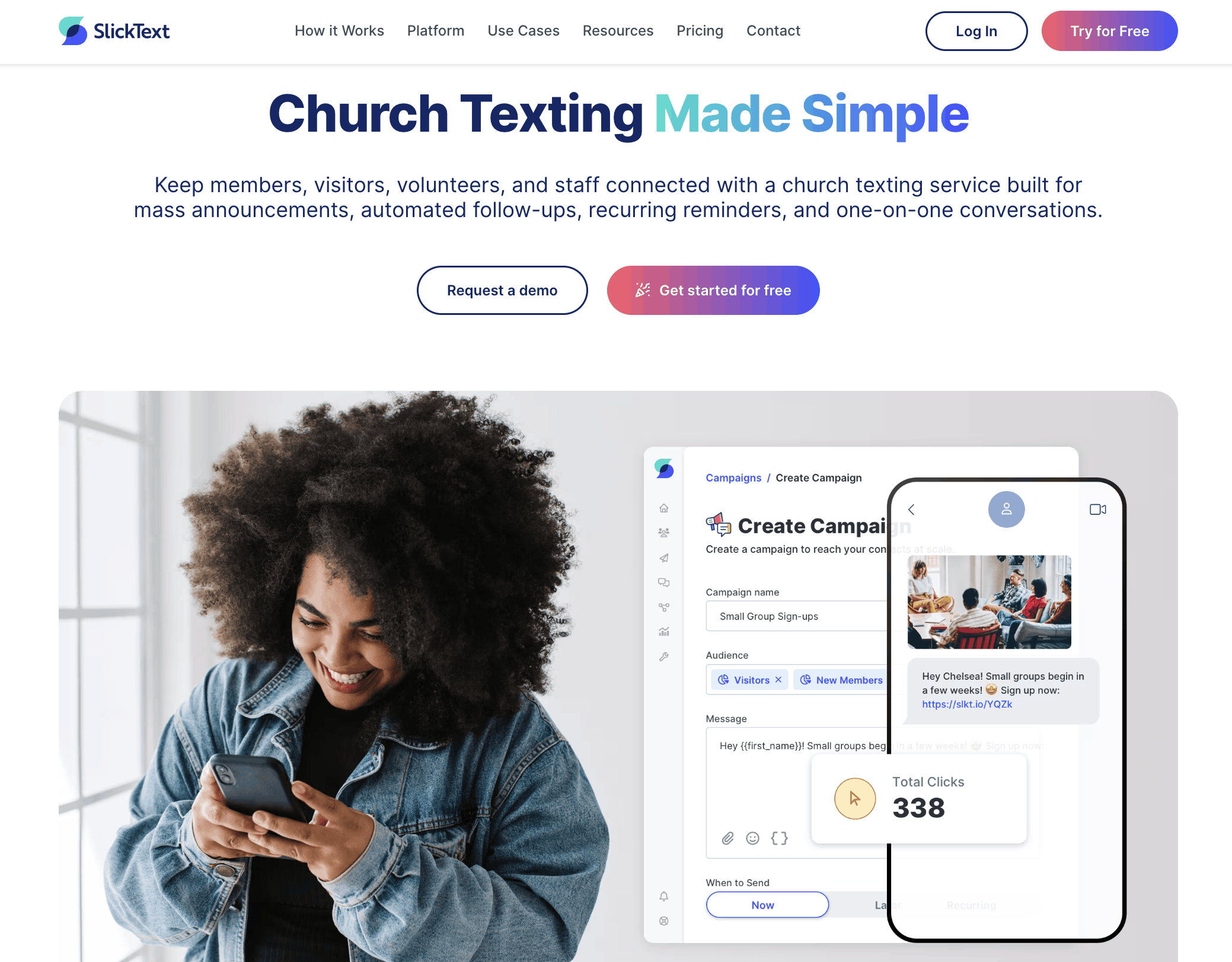 SlickText Church Texting Service