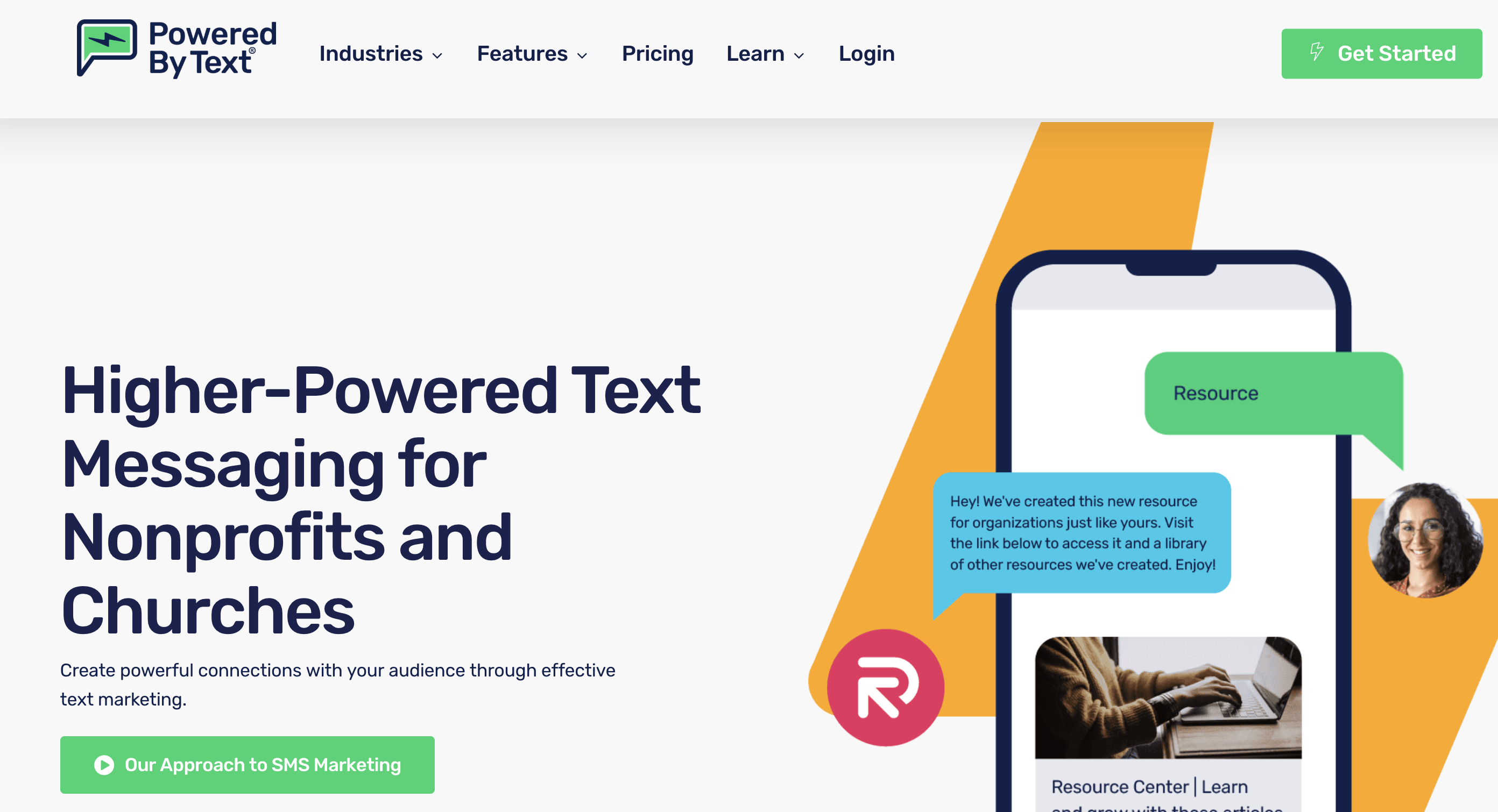 Powered by Text - SMS Service for Churches